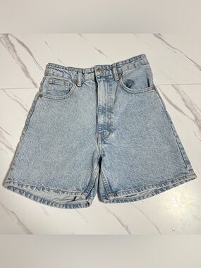 ZARA Denim Shorts High-Rise
